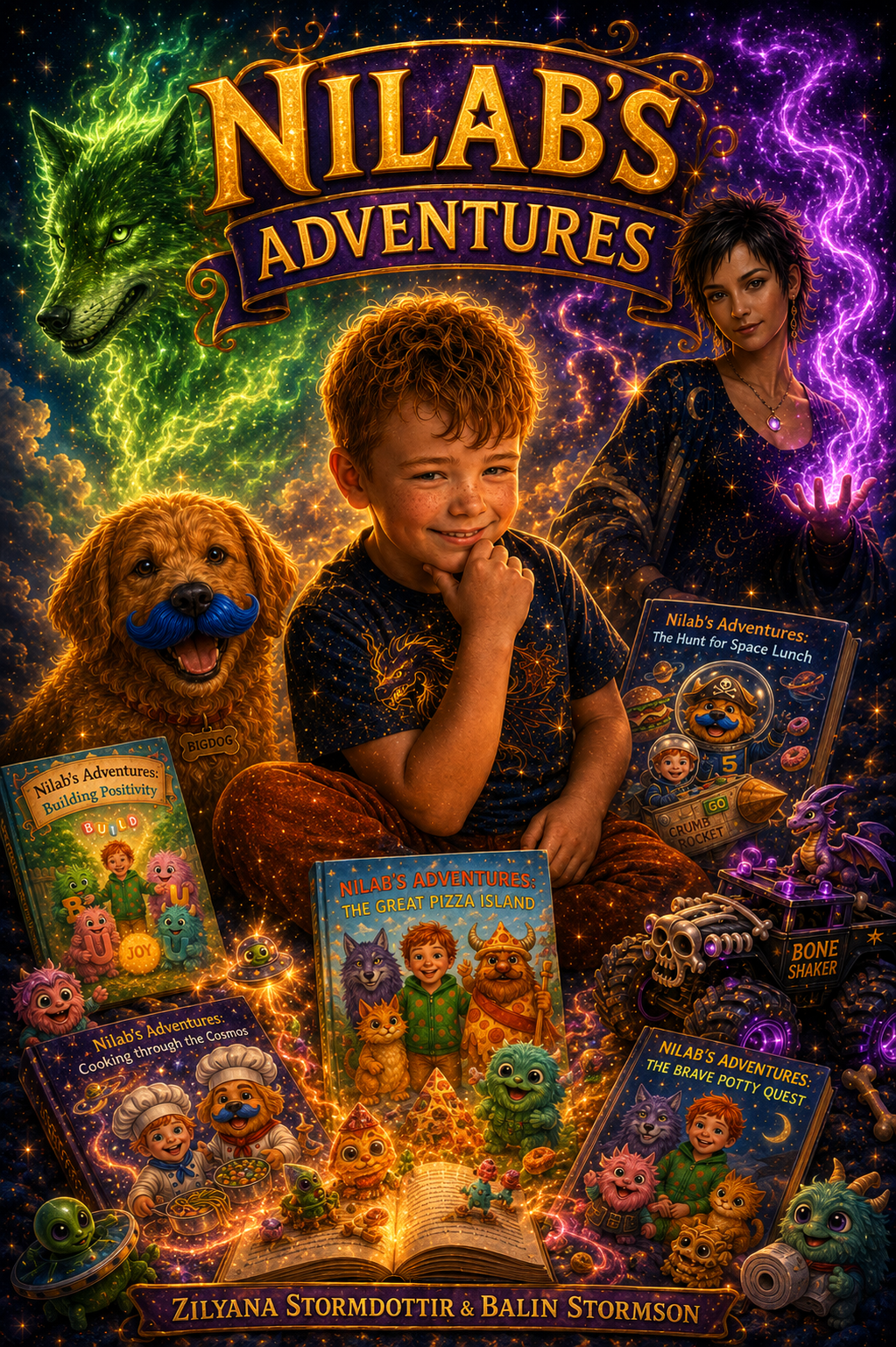 Nilab’s Adventure Books!