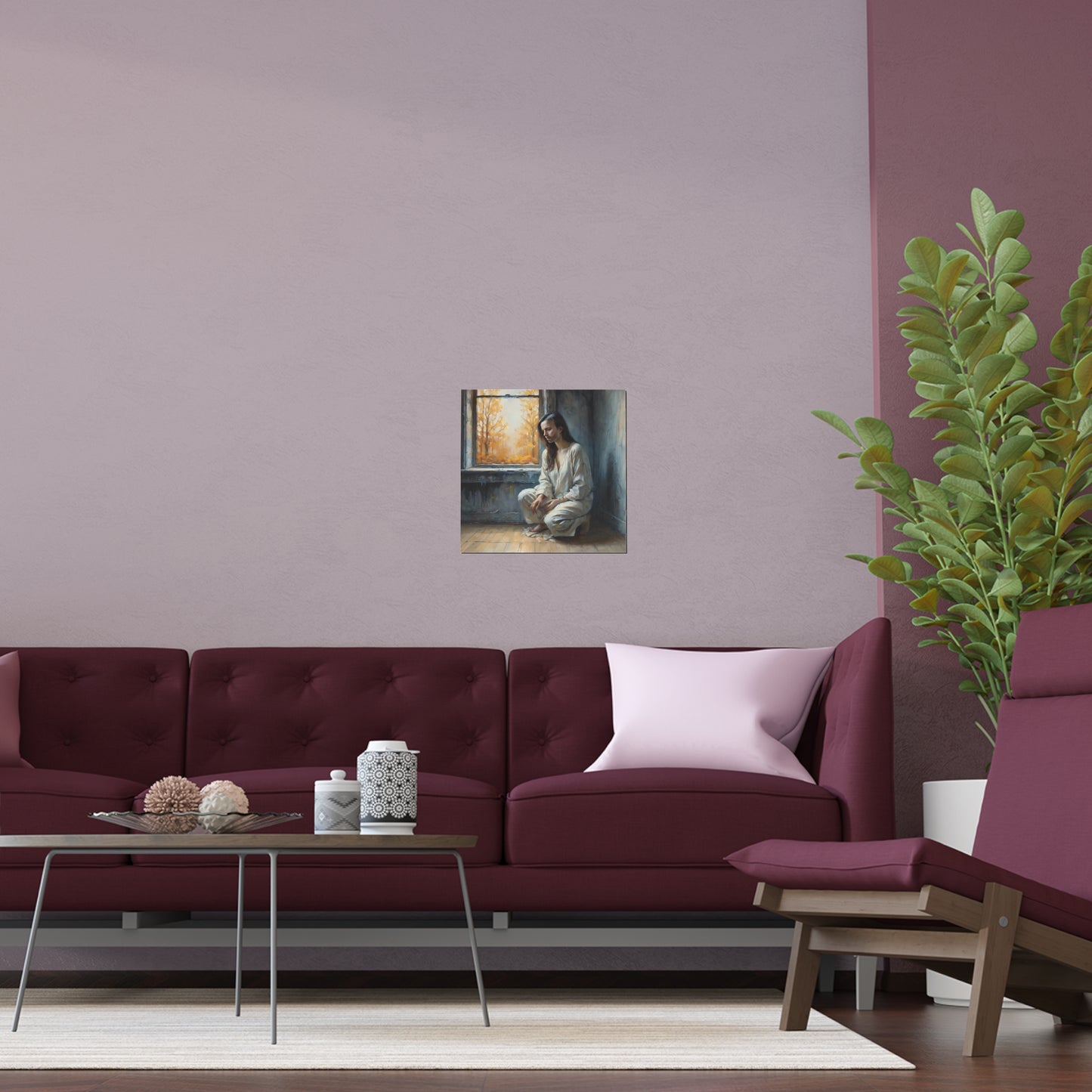 Indoor and Outdoor Silk Posters (Square 15)