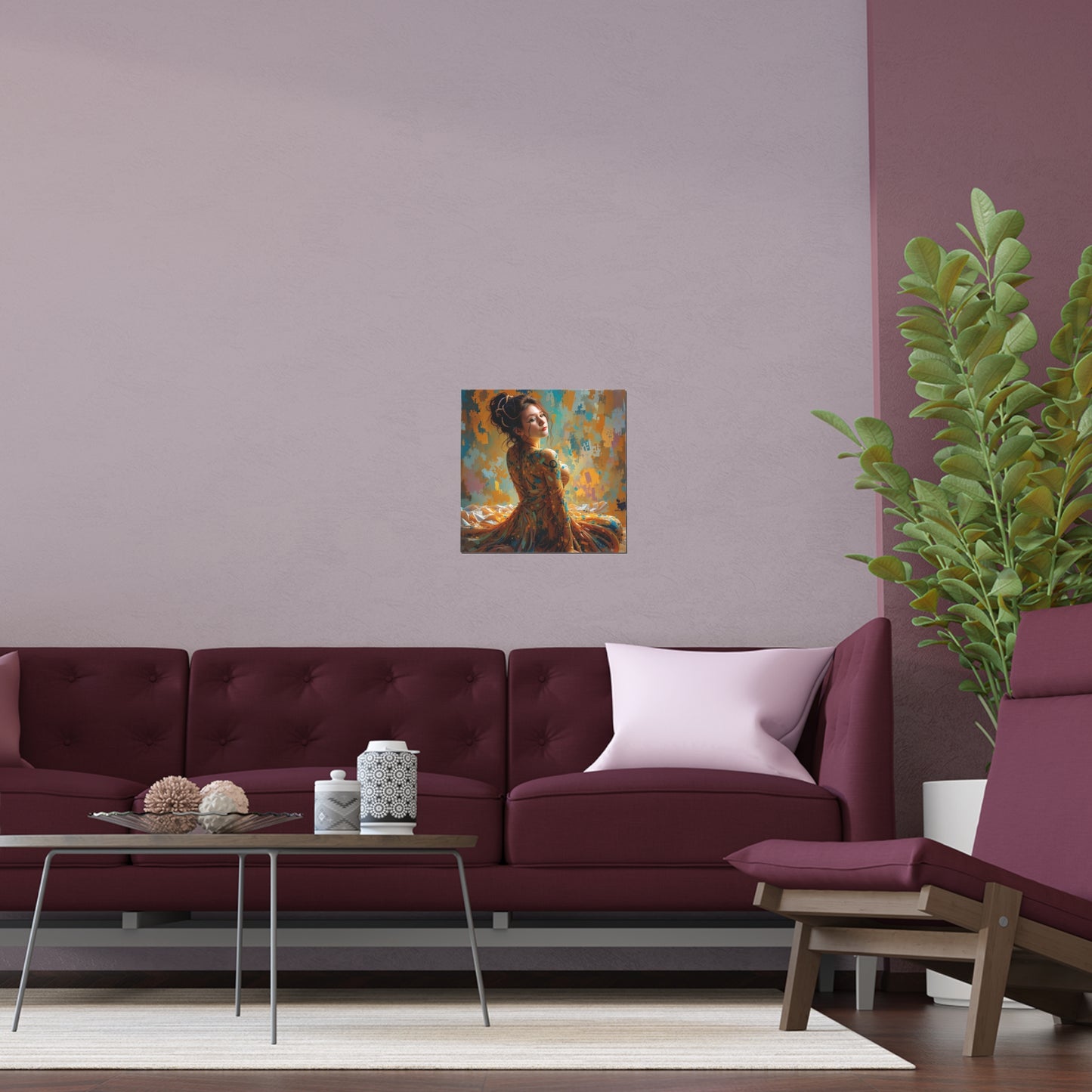 Indoor and Outdoor Silk Posters (Square 39)