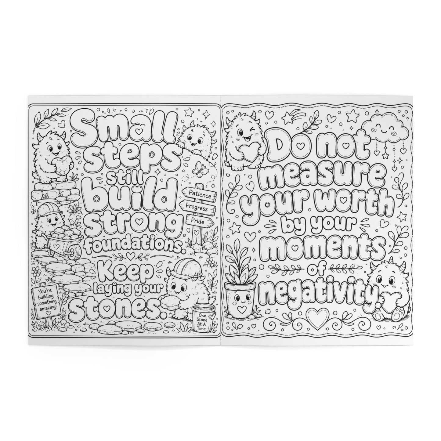Mantra Monster Coloring Book