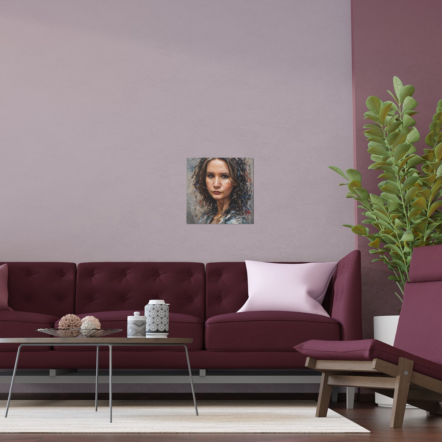 Indoor and Outdoor Silk Posters (Square 22)