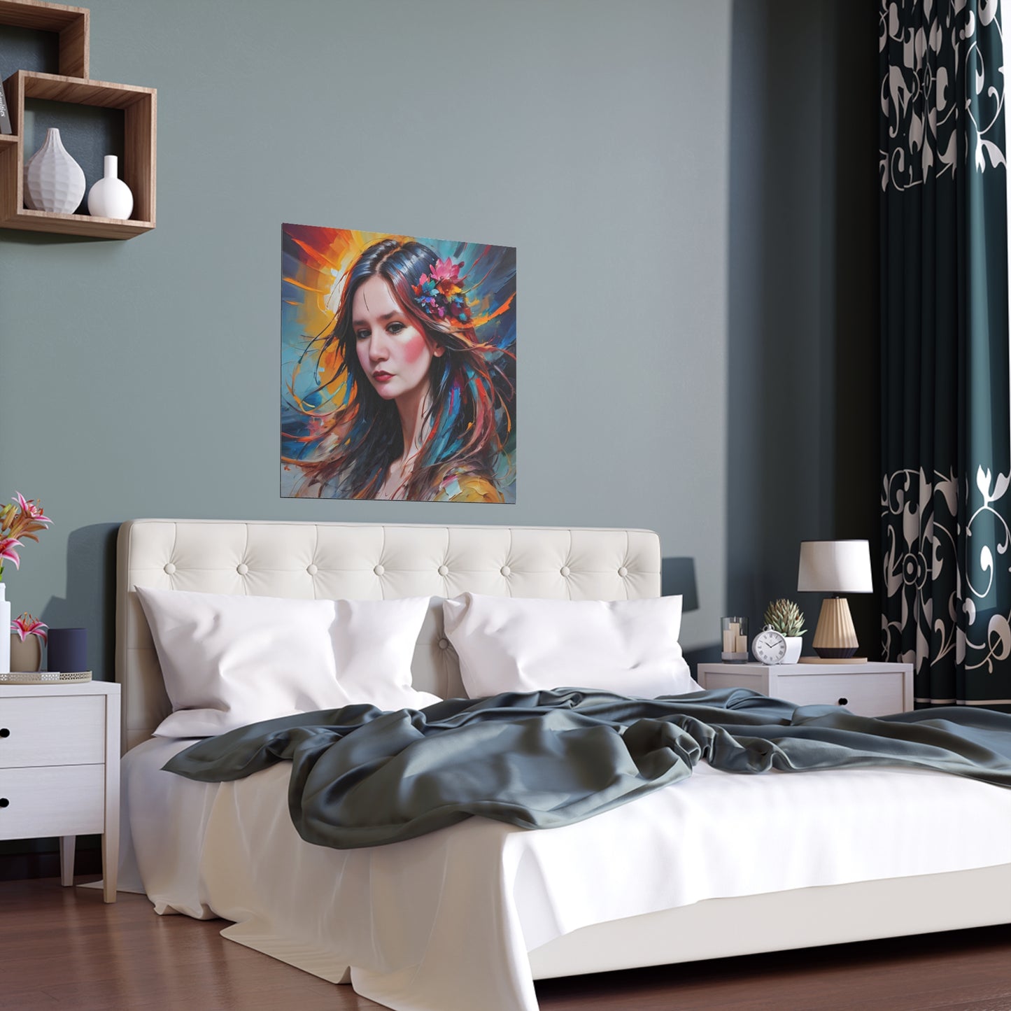 Indoor and Outdoor Silk Posters (Square 47)