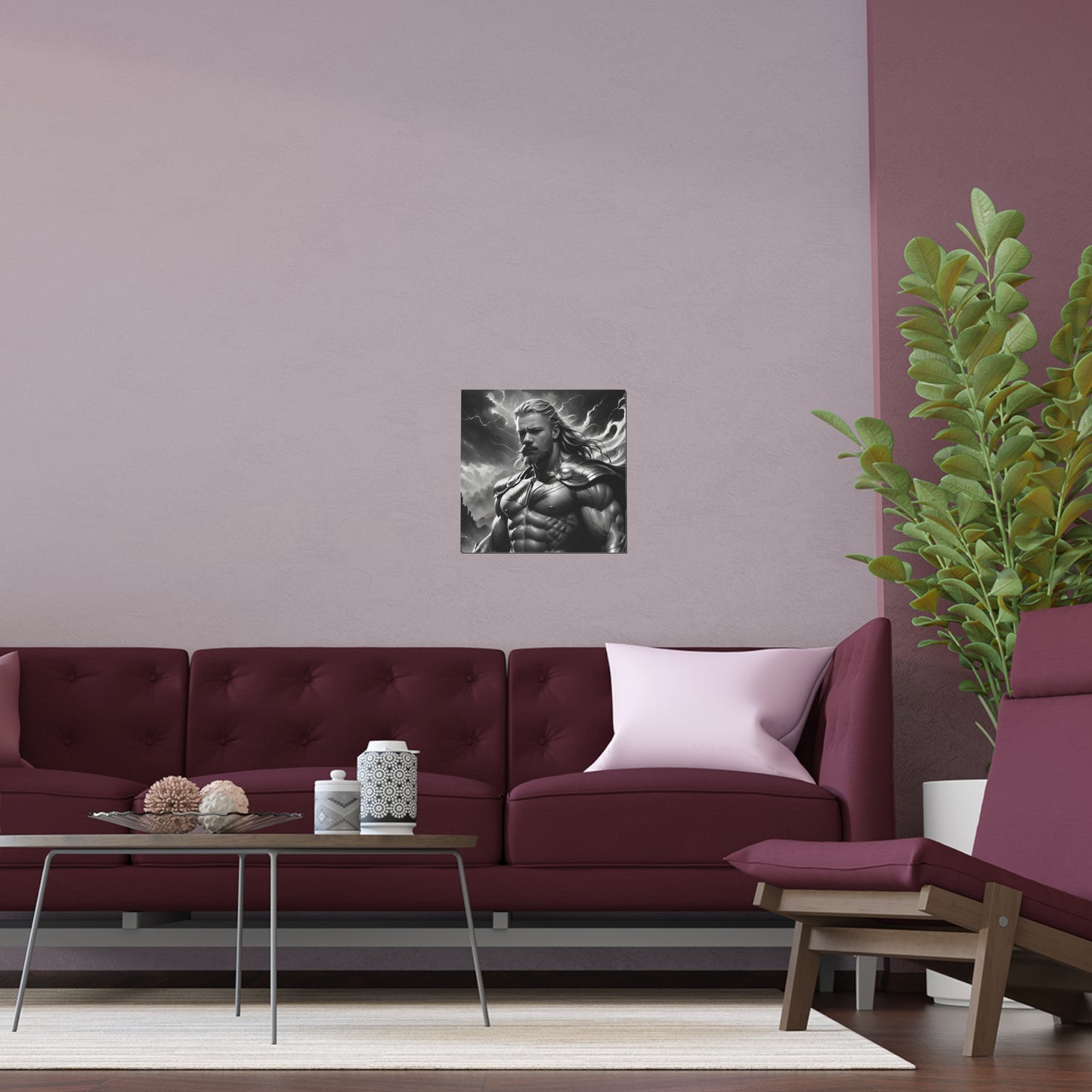 Indoor and Outdoor Silk Posters (Square 49)