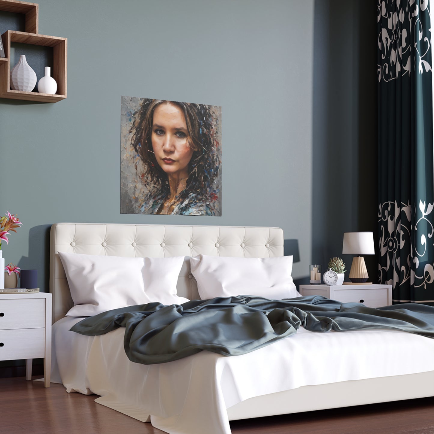 Indoor and Outdoor Silk Posters (Square 22)