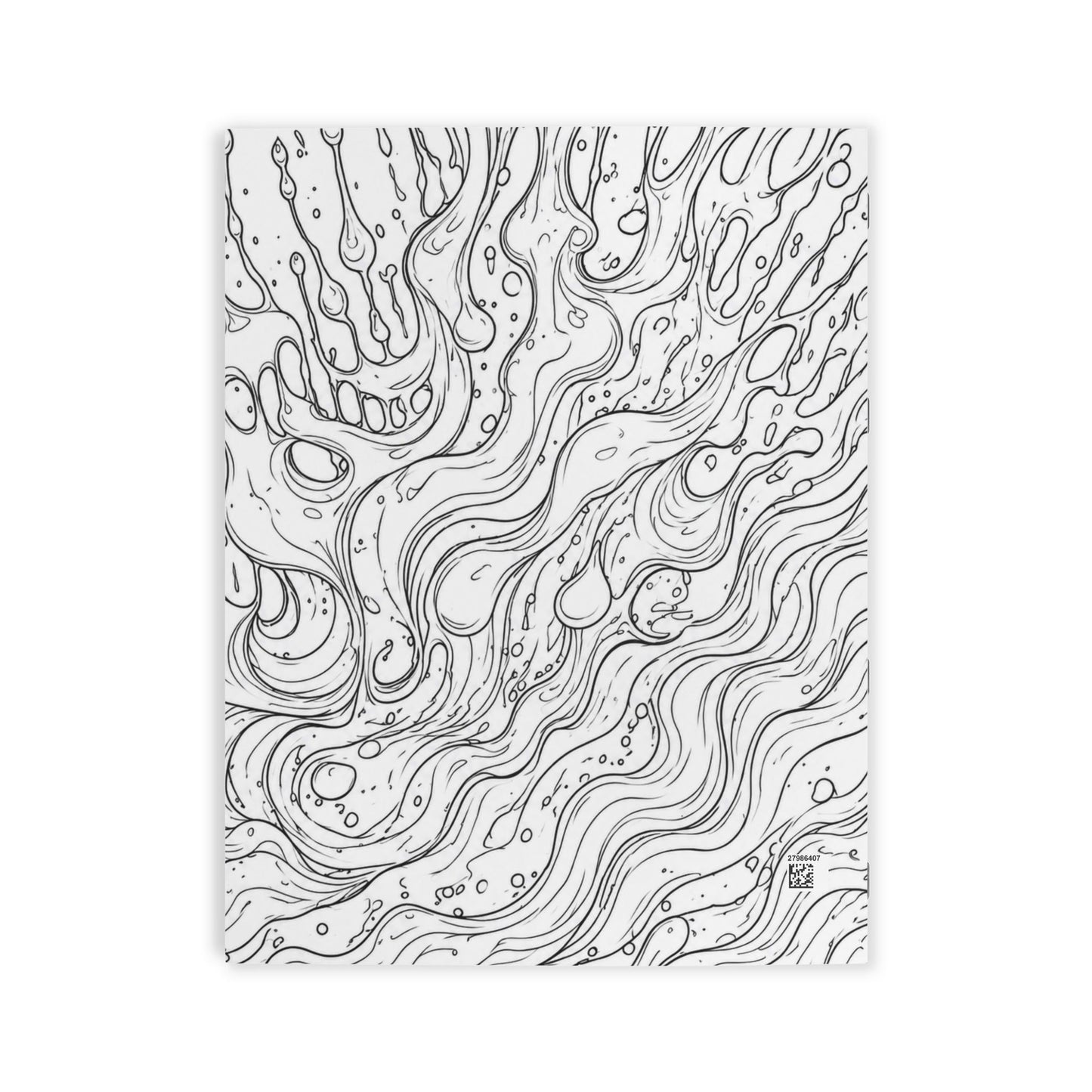 Cosmic Currents Coloring Book