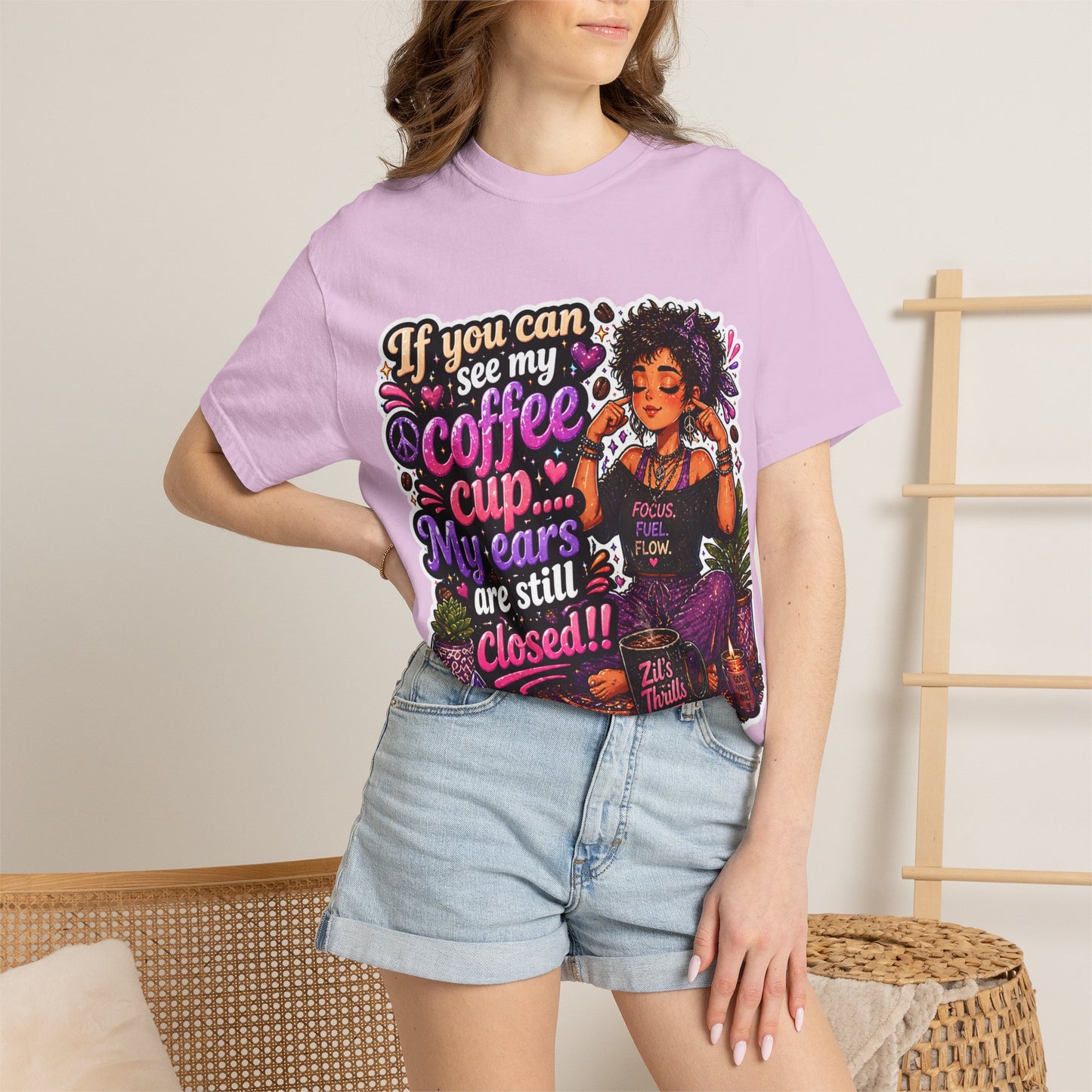 Coffee First, Then Words Tee
