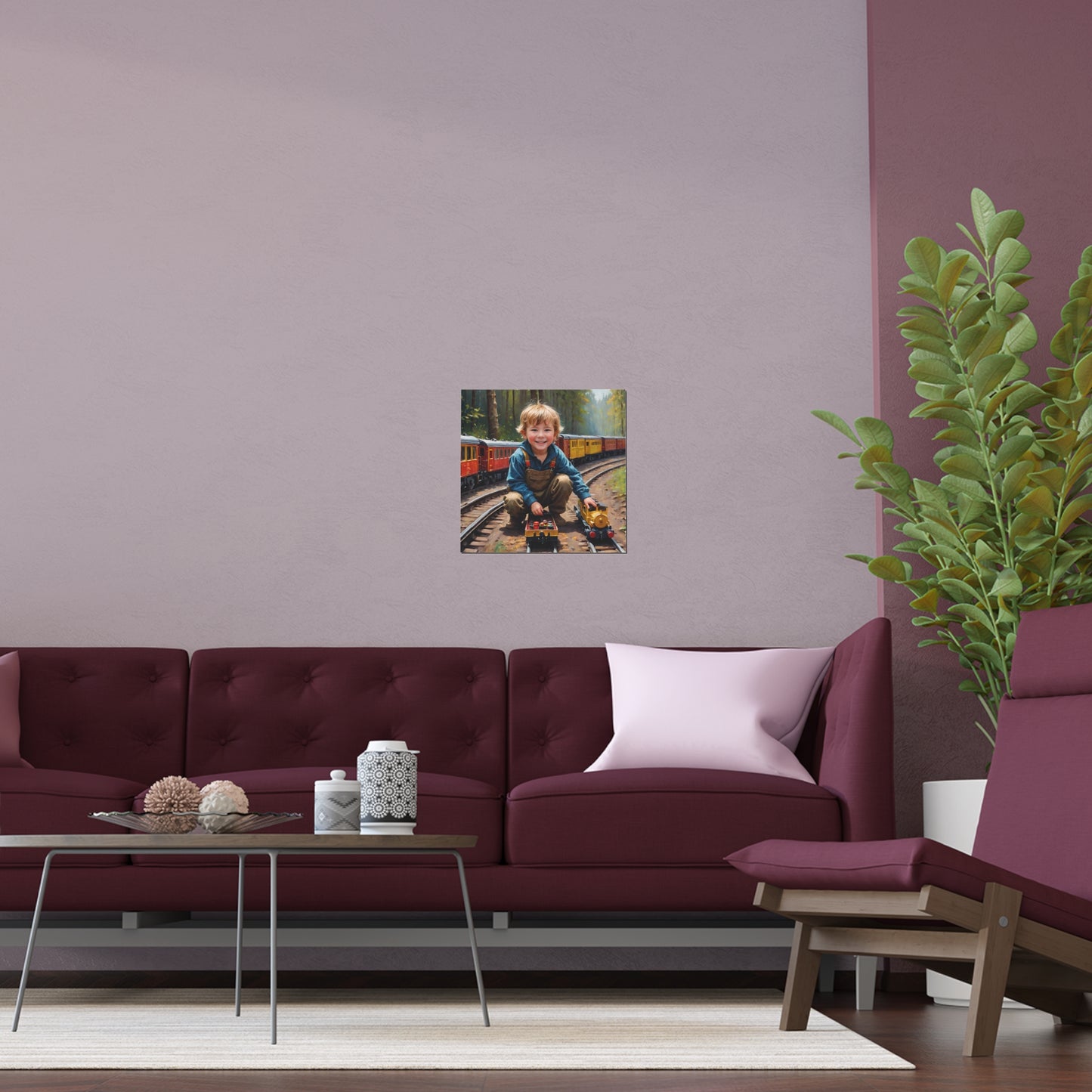 Indoor and Outdoor Silk Posters (Square 42)