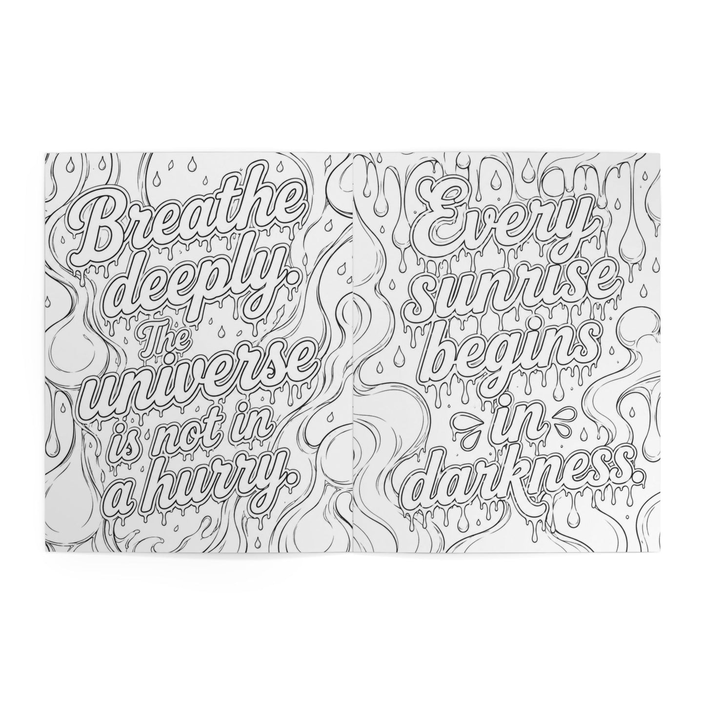 Cosmic Currents Coloring Book